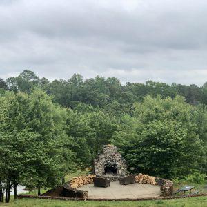 Outdoor Fireplace