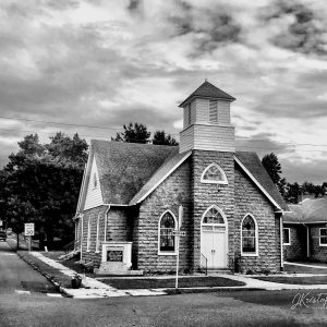 Country Church in a small town